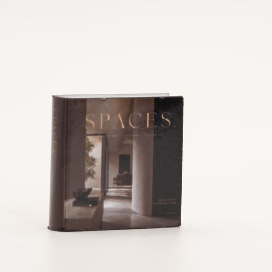 Miniature Coffee Table Book | 1:12 Scale | Spaces | Dollhouse Living Room Decor
