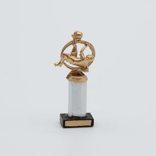 Miniature Soccer Trophy | 1:12 Scale | Dollhouse Sports Decor