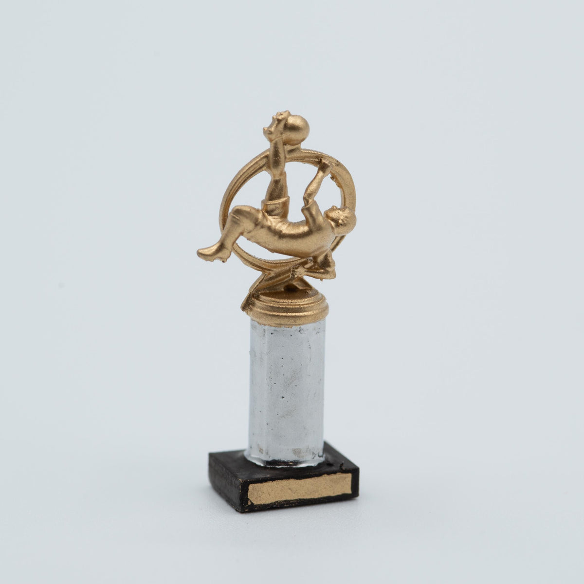 Miniature Soccer Trophy | 1:12 Scale | Dollhouse Sports Decor