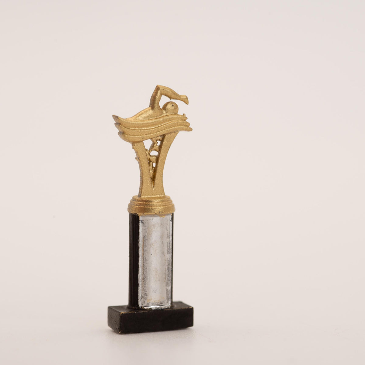 Miniature Swim Trophy | 1:12 Scale | Dollhouse Sports Decor