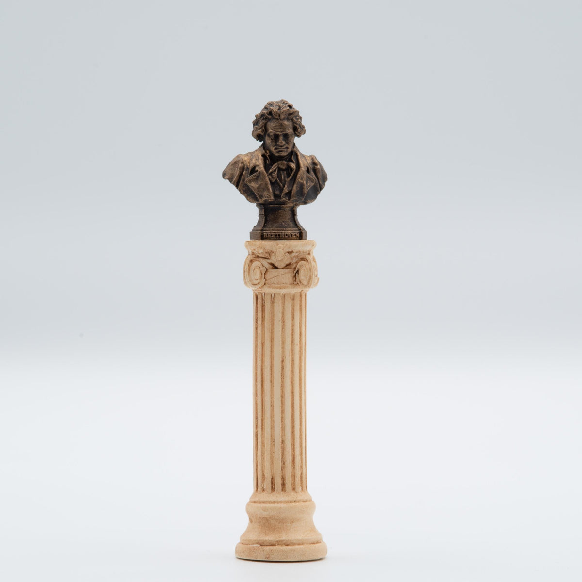 Miniature Roman Pedestal | 1:12 Scale | Dollhouse Display Stand for Busts