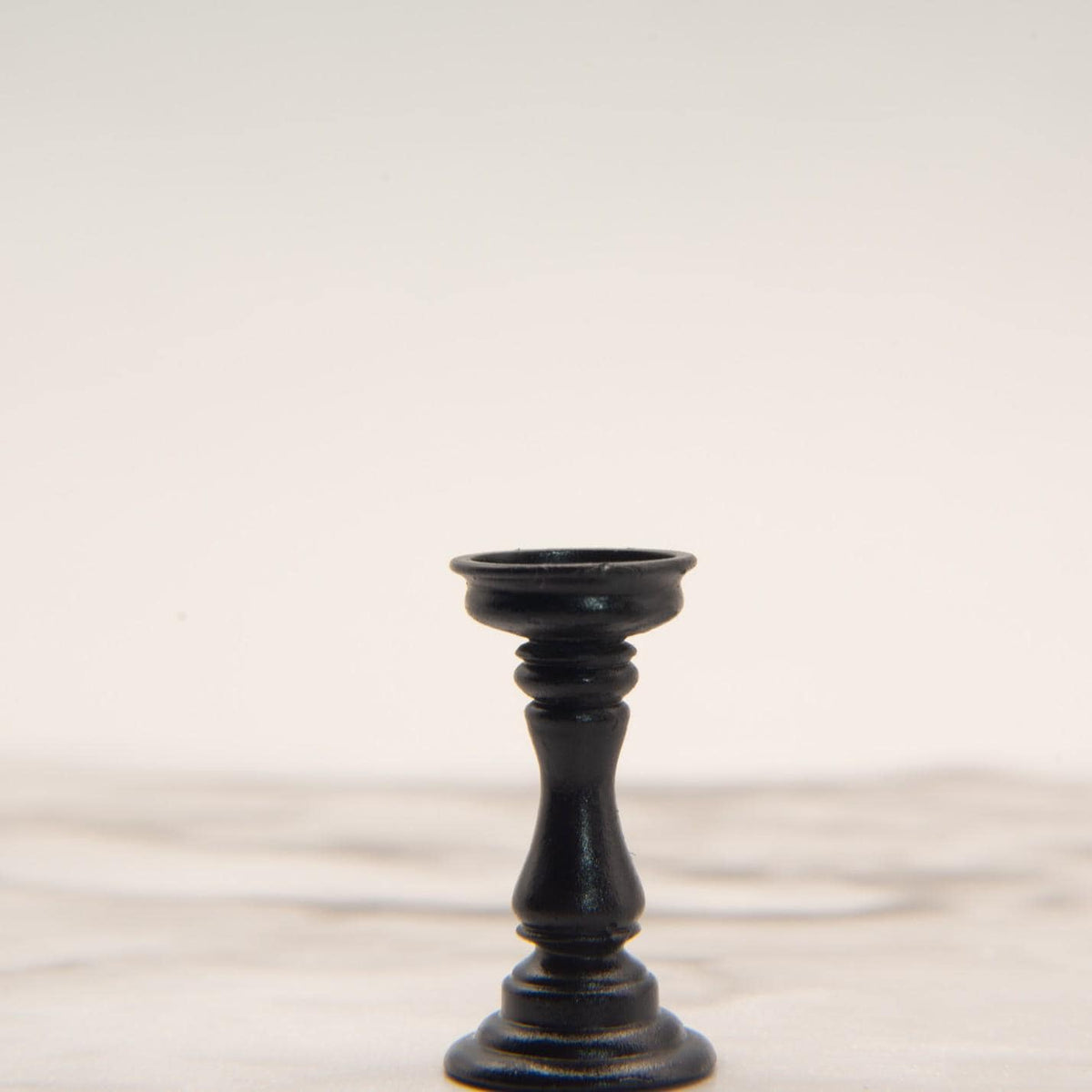 1:12 Scale Miniature Pillar Candlesticks | Modern Dollhouse Candle Holders | Set of 5 Designs