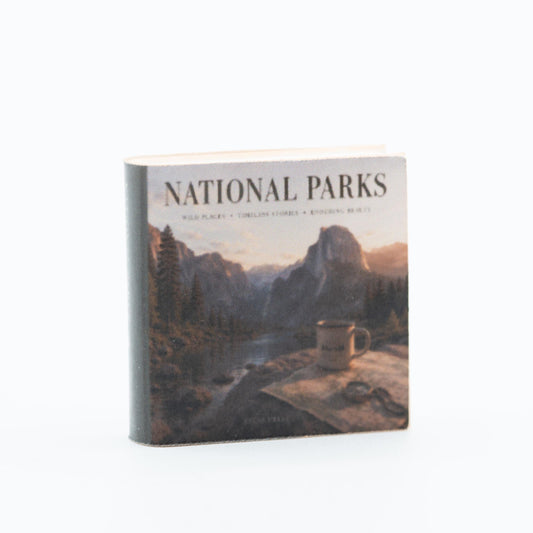 Miniature Coffee Table Book | 1:12 Scale | National Parks | Dollhouse Cabin Decor