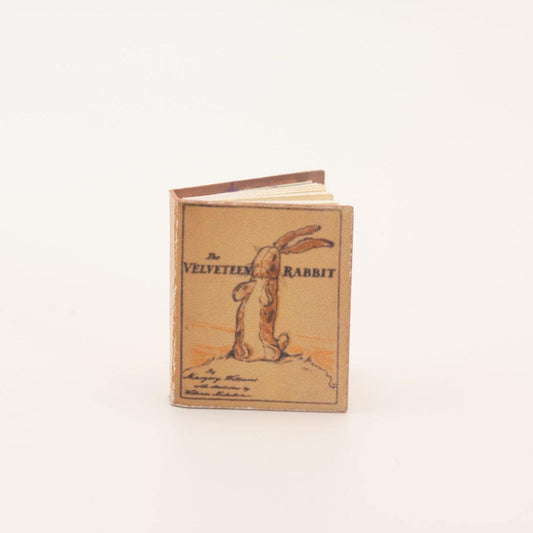 Miniature The Velveteen Rabbit Book | 1:12 Scale Dollhouse Book with Pages | Nursery Decor