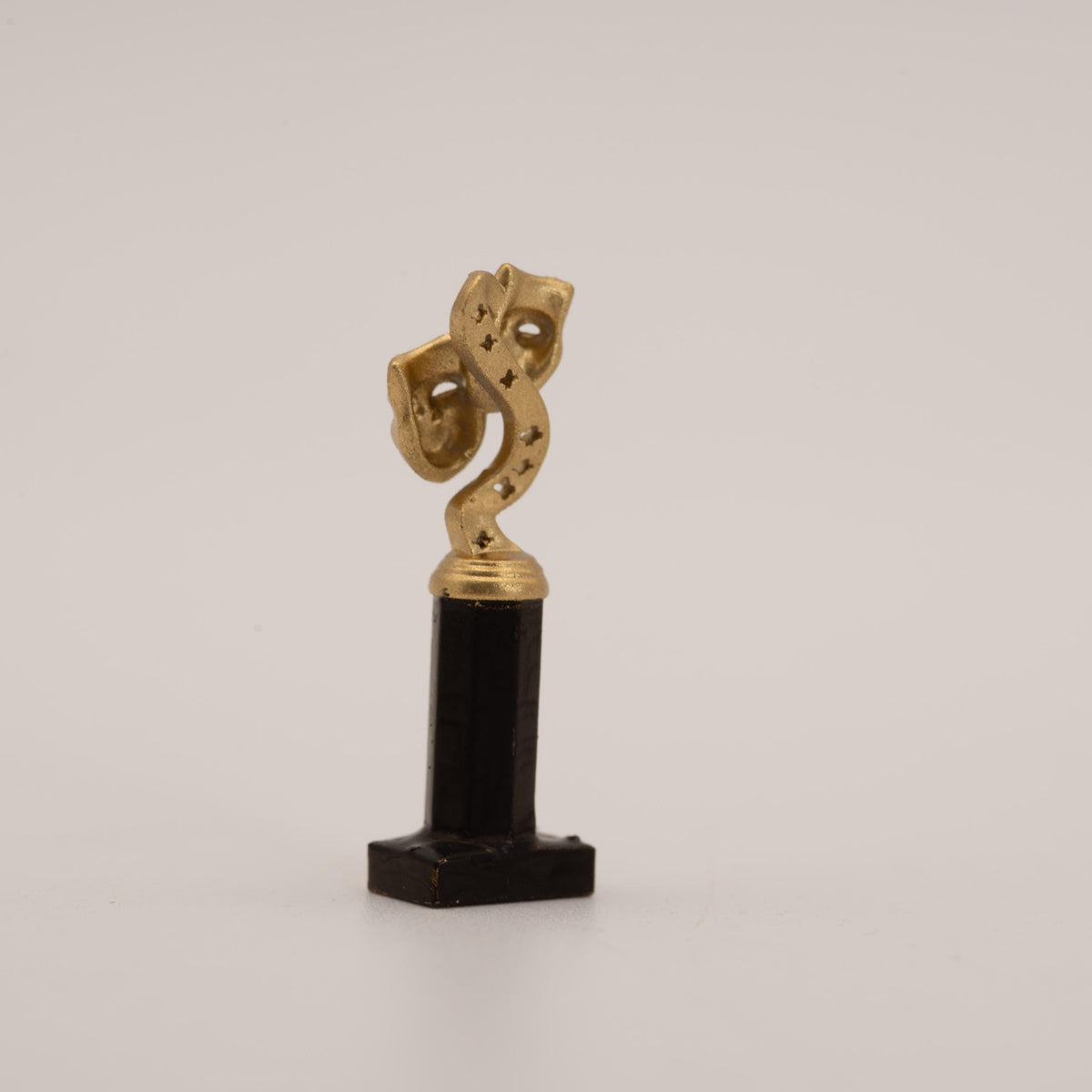 Miniature Drama Trophy | 1:12 Scale | Dollhouse Comedy Tragedy Masks