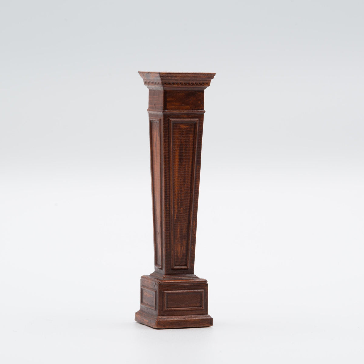 Miniature Display Pedestal | 1:12 Scale | Dollhouse Library or Entryway Decor