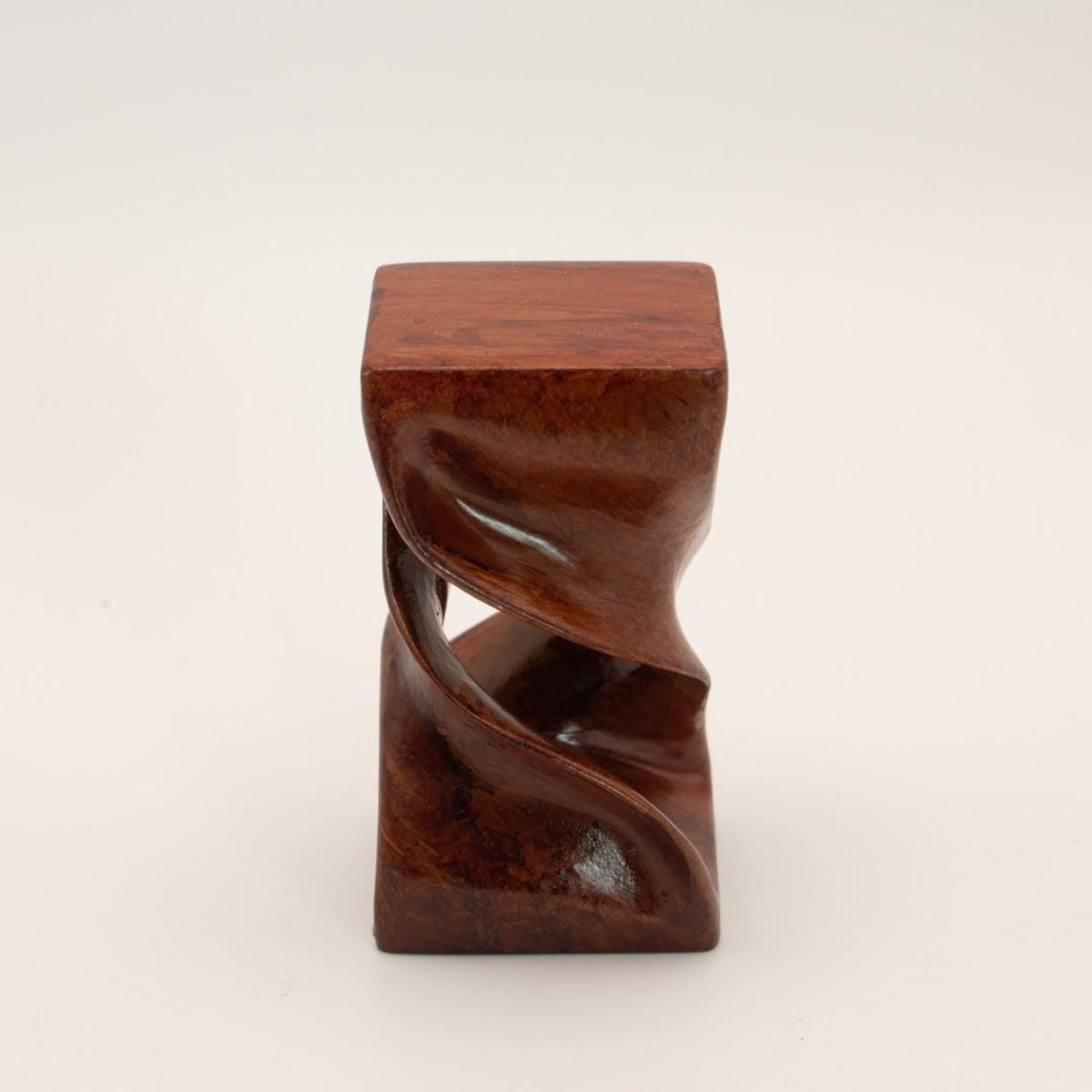 1:12 Scale Sculptural End Table | Modern Dollhouse Accent Furniture | Miniature Side Table