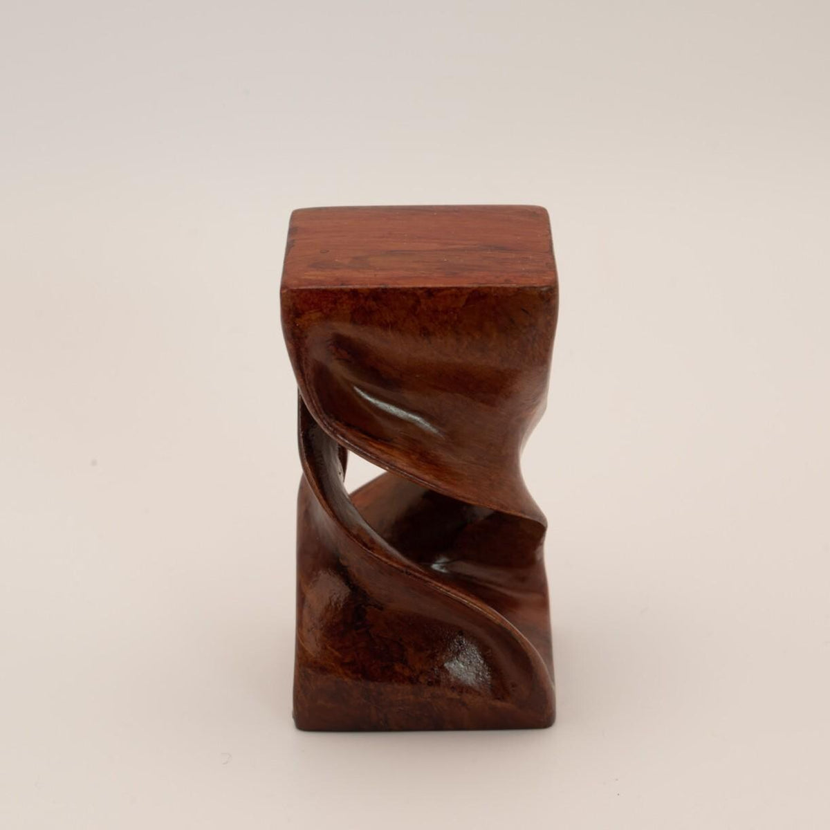1:12 Scale Sculptural End Table | Modern Dollhouse Accent Furniture | Miniature Side Table