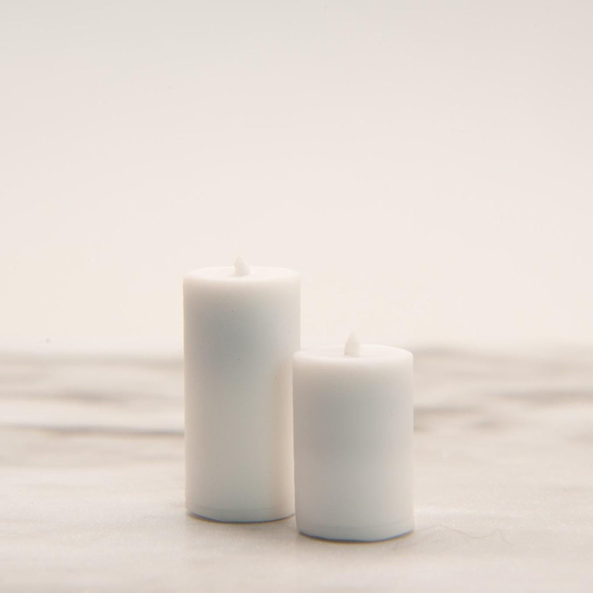 1:12 Scale LED Miniature Candles | Magnetic Toggle Light | Dollhouse Working Candles