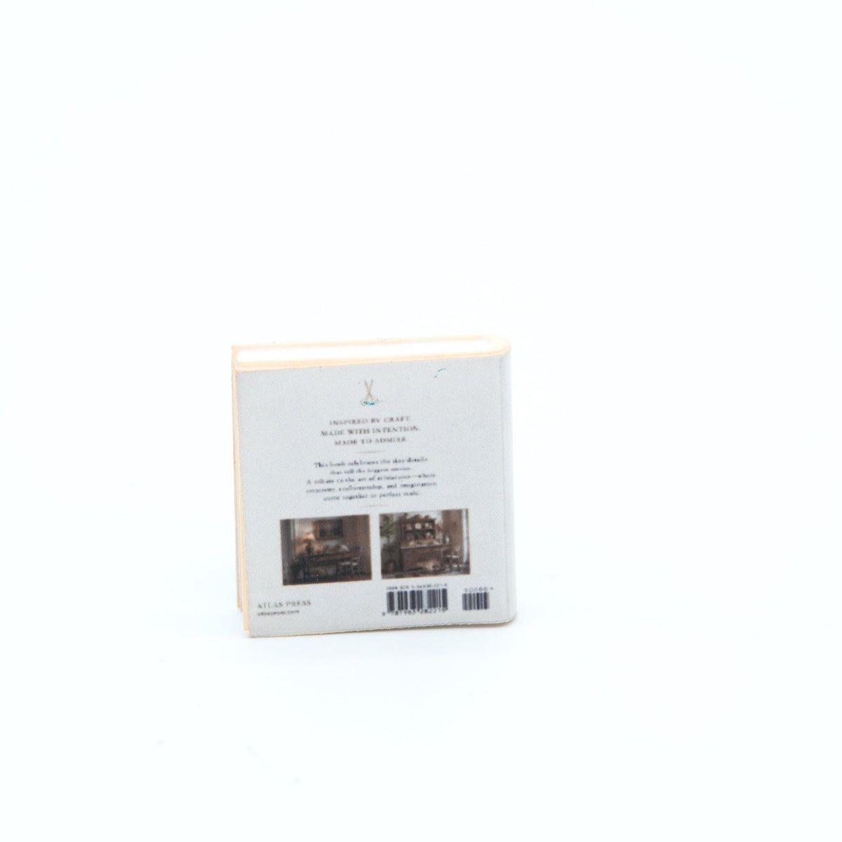 Miniature Coffee Table Book | 1:12 Scale | Miniatures | Dollhouse Living Room Decor