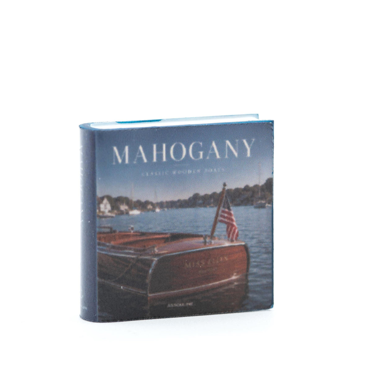 Miniature Coffee Table Book Set | 1:12 Scale | Coastal Collection of 5 | Dollhouse Beach House Decor