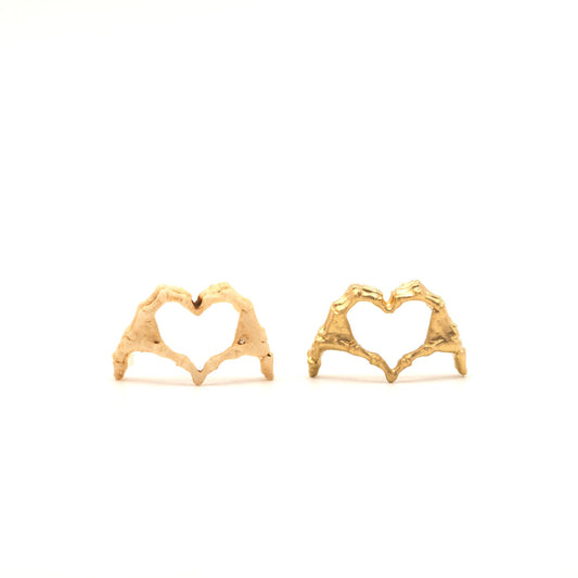 Miniature Skeleton Heart Hands | 1:12 Scale | Halloween Dollhouse Decor