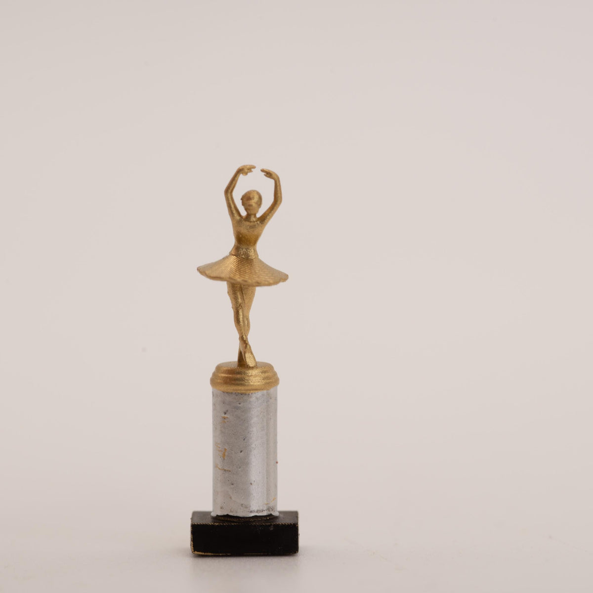 Miniature Ballet Trophy | 1:12 Scale | Dollhouse Dance Recital Decor