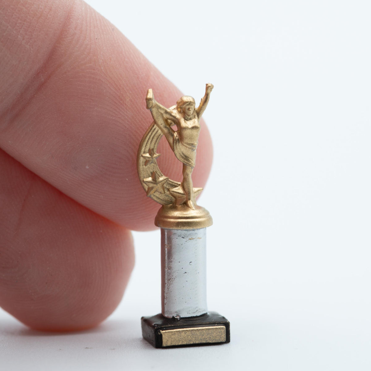 Miniature Cheer Trophy | 1:12 Scale | Dollhouse Sports Decor