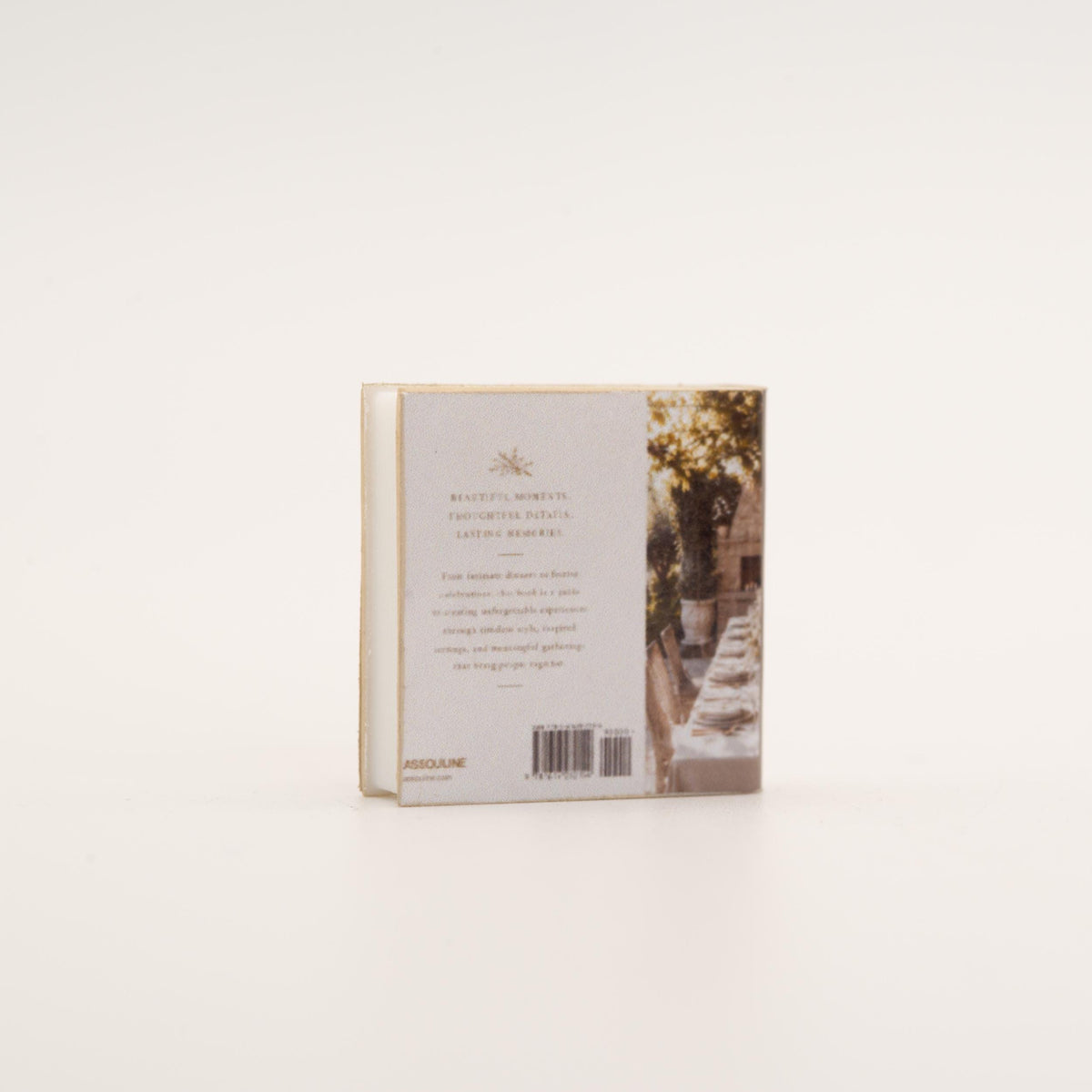 Miniature Coffee Table Book | 1:12 Scale | Gather | Dollhouse Dining Room Decor