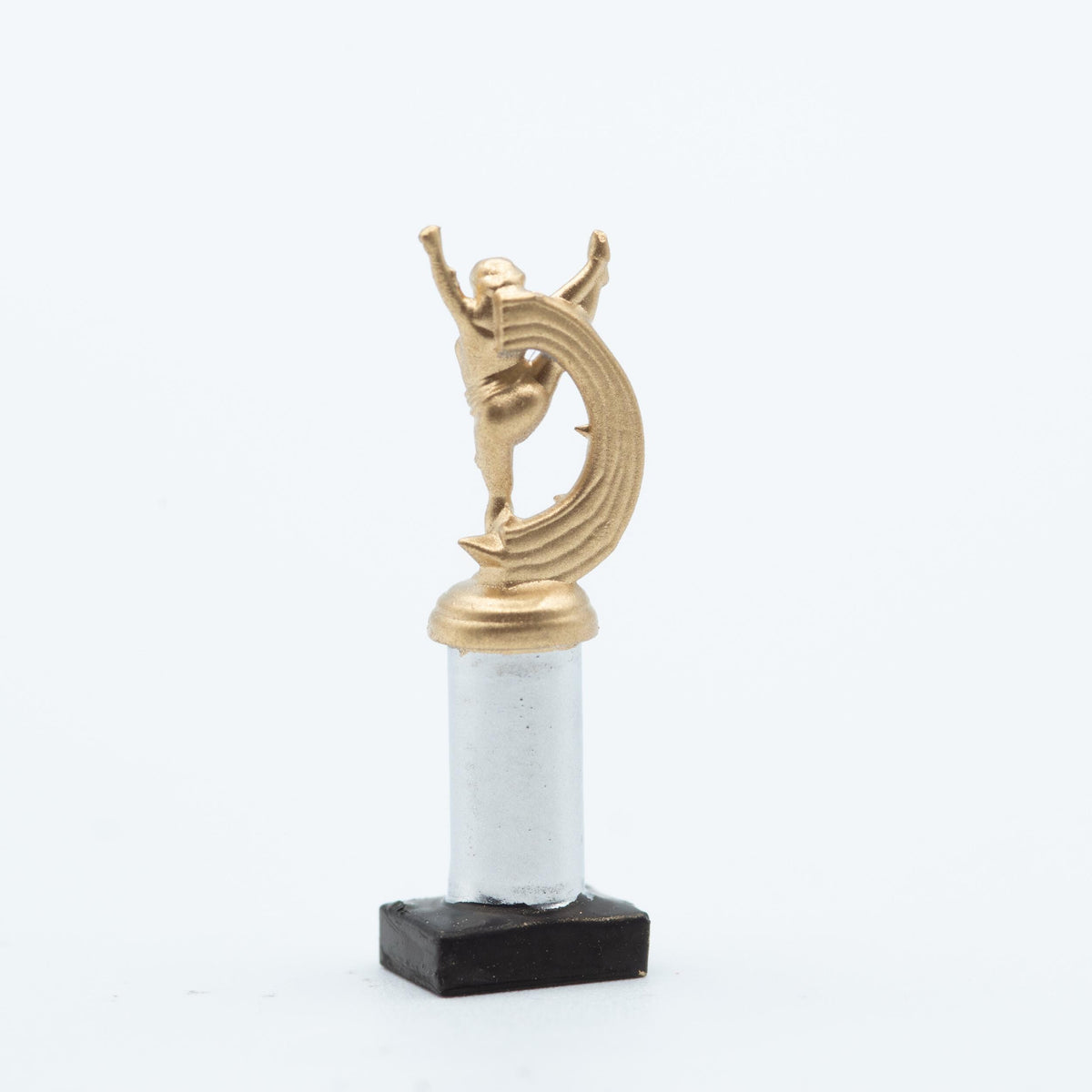 Miniature Cheer Trophy | 1:12 Scale | Dollhouse Sports Decor