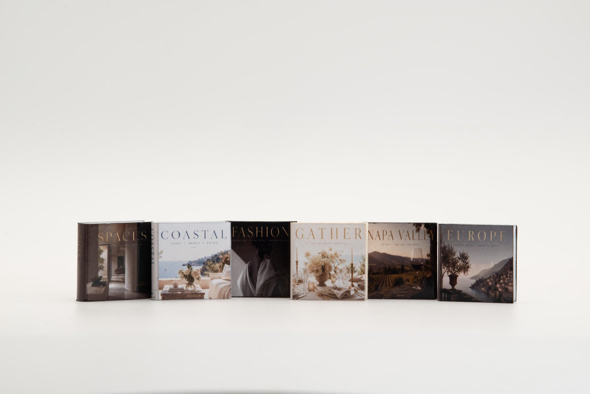 Miniature Coffee Table Book | 1:12 Scale | Gather | Dollhouse Dining Room Decor