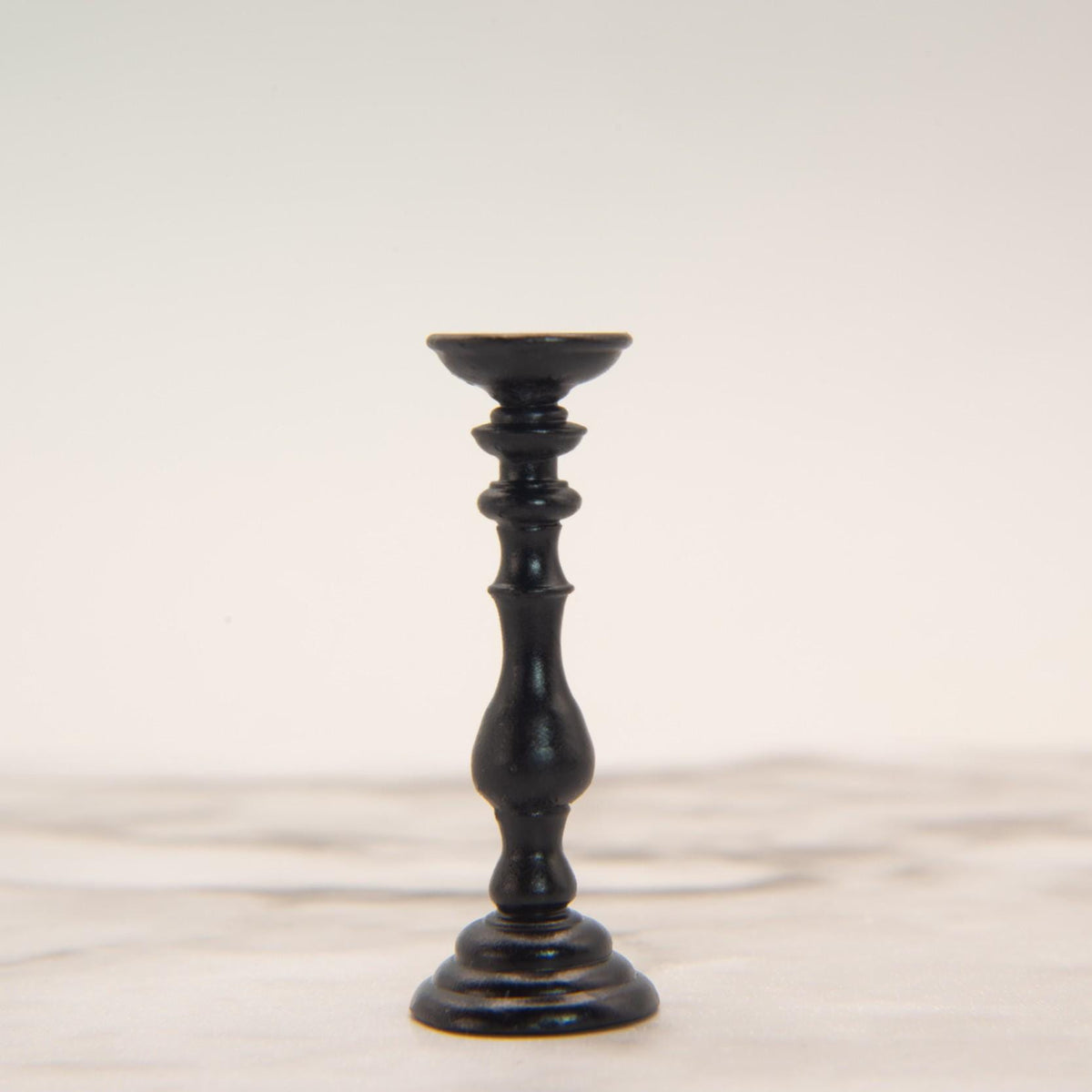 1:12 Scale Miniature Pillar Candlesticks | Modern Dollhouse Candle Holders | Set of 5 Designs