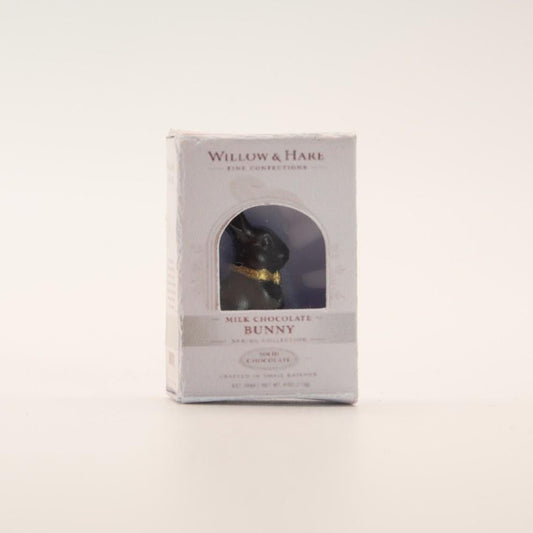 1:12 Scale Chocolate Bunny with Box | Hand-Painted Resin Easter Rabbit Decor