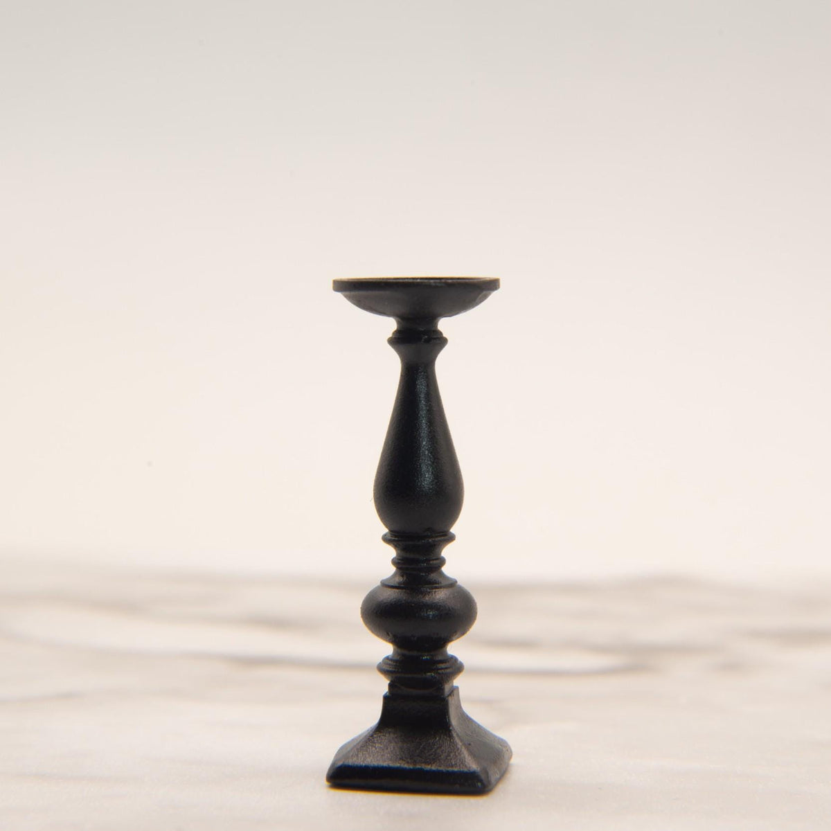 1:12 Scale Miniature Pillar Candlesticks | Modern Dollhouse Candle Holders | Set of 5 Designs