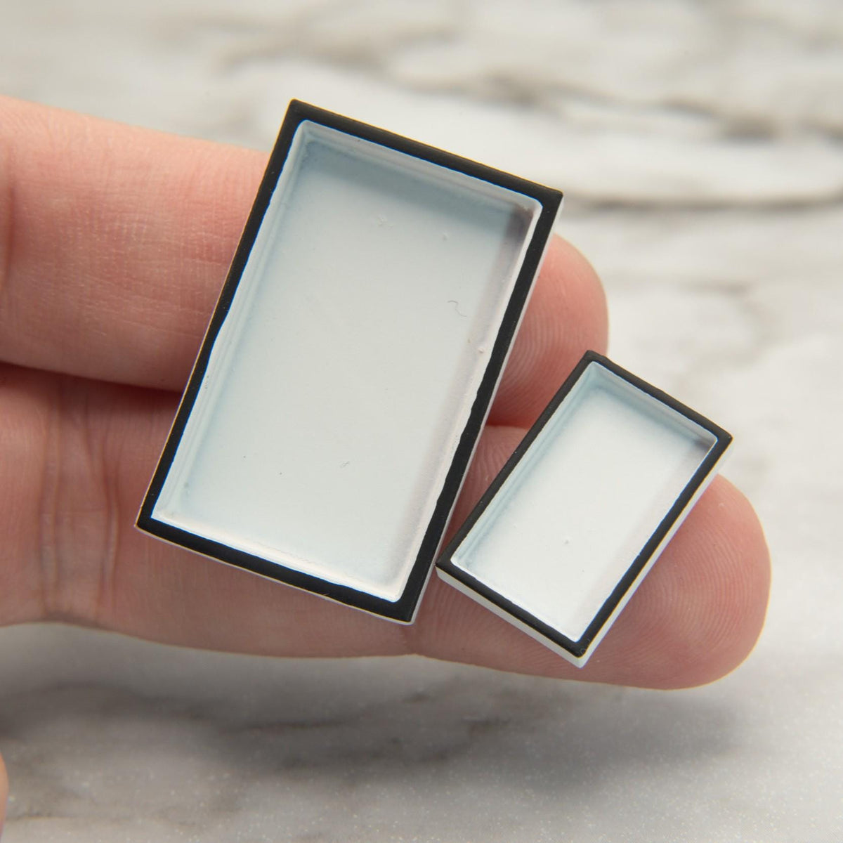 Miniature Bathroom Tray | 1:12 Scale | Dollhouse Bathroom Vanity Accessories