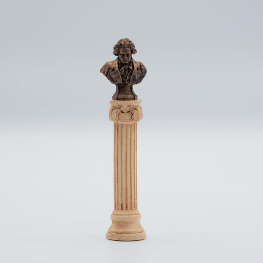 Miniature Roman Pedestal | 1:12 Scale | Dollhouse Display Stand for Busts