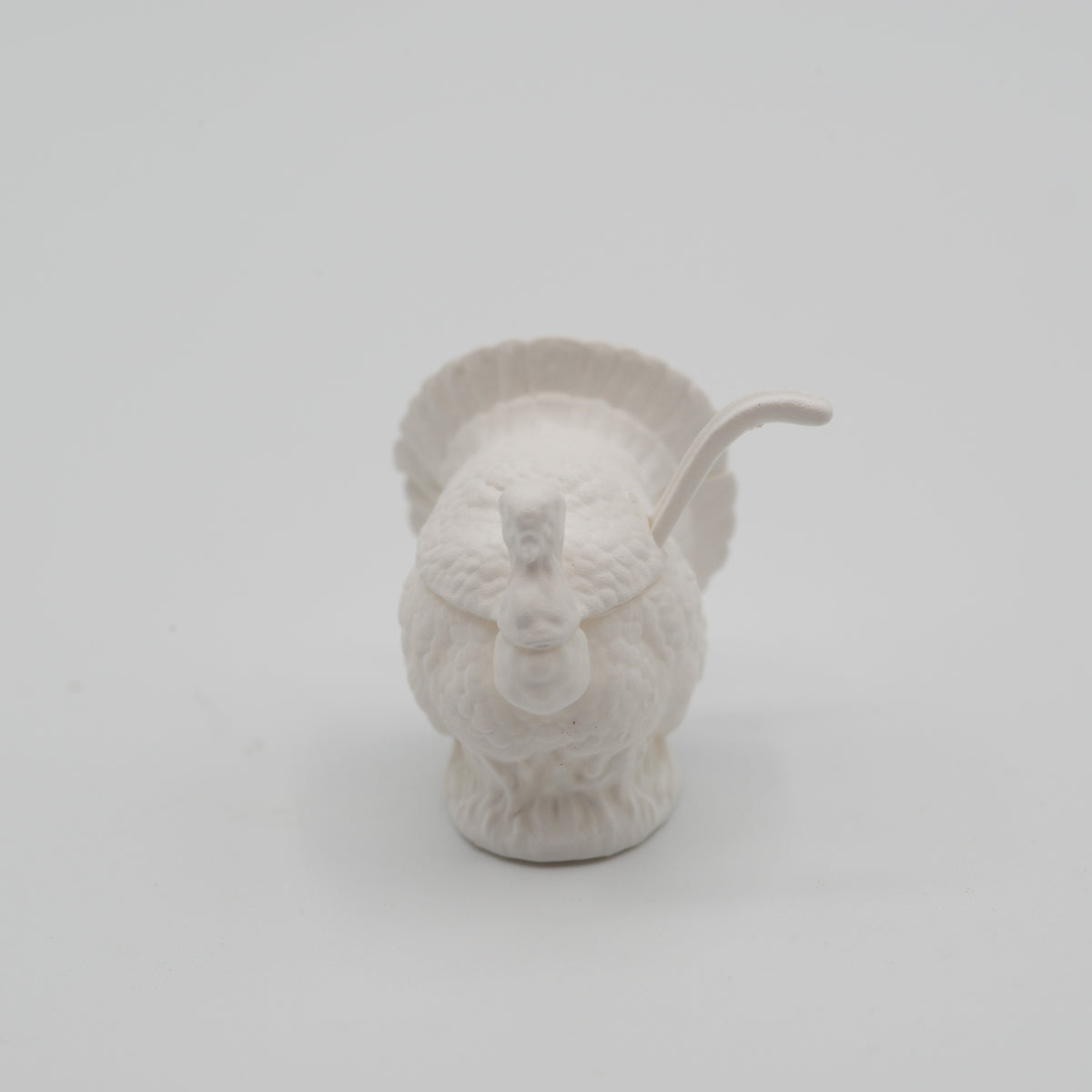 Miniature Turkey Tureen with Ladle | 1:12 Scale | Thanksgiving Dollhouse