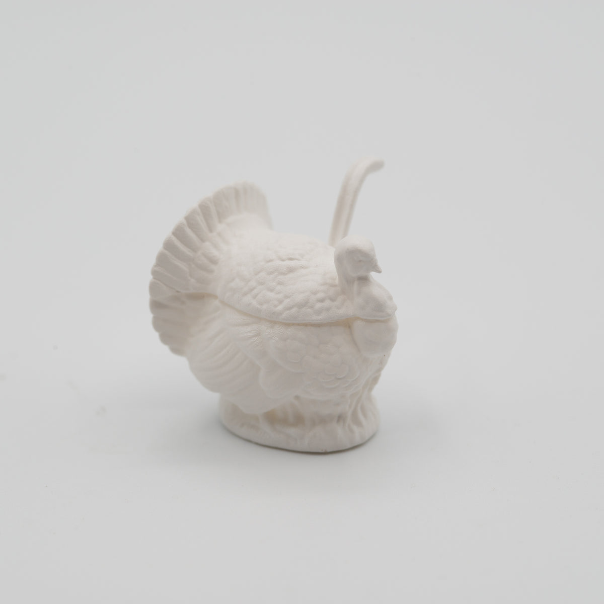 Miniature Turkey Tureen with Ladle | 1:12 Scale | Thanksgiving Dollhouse