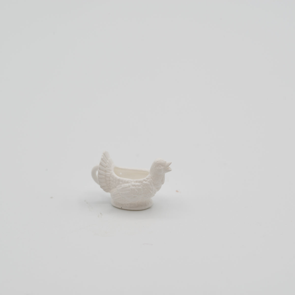 Miniature Turkey Gravy Boat | 1:12 Scale | Thanksgiving Dollhouse