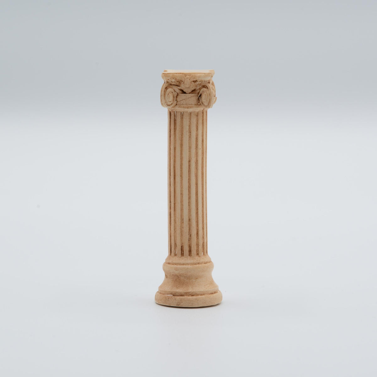 Miniature Roman Pedestal | 1:12 Scale | Dollhouse Display Stand for Busts
