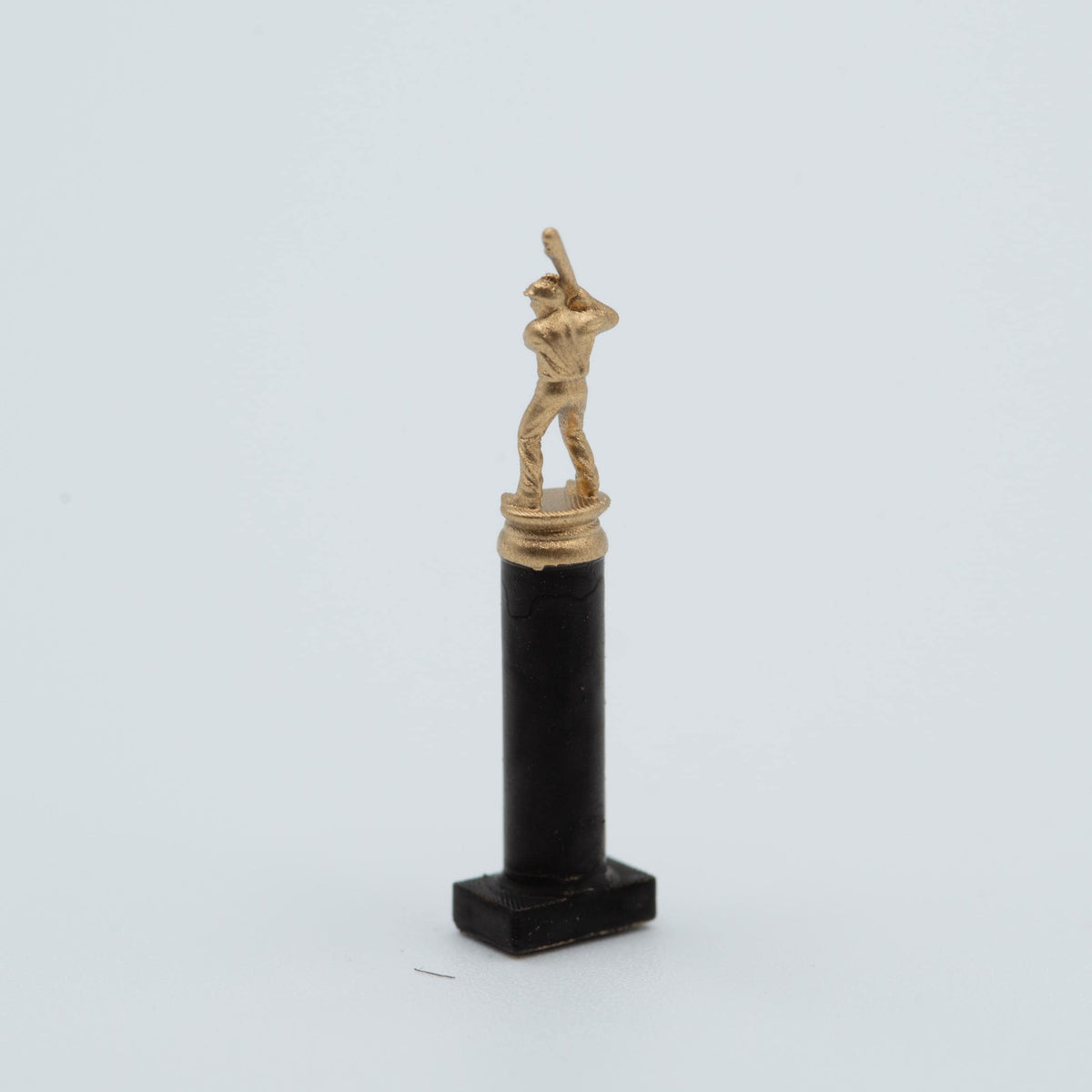 Miniature Baseball Trophy | 1:12 Scale | Dollhouse Sports Decor