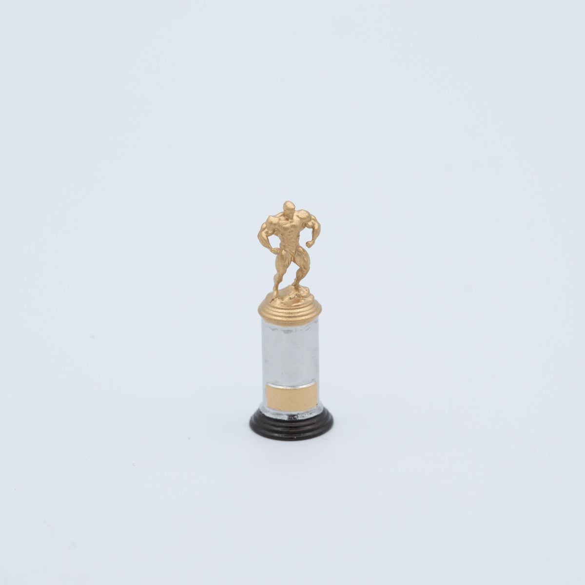 Miniature Bodybuilder Trophy | 1:12 Scale | Dollhouse Sports Decor