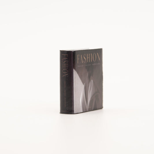 Miniature Coffee Table Book | 1:12 Scale | Fashion | Dollhouse Closet or Bedroom Decor