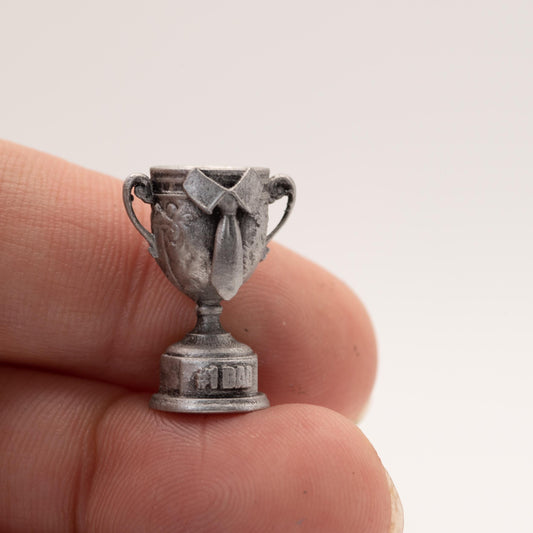 Miniature #1 Dad Trophy | 1:12 Scale | Dollhouse Father's Day Decor