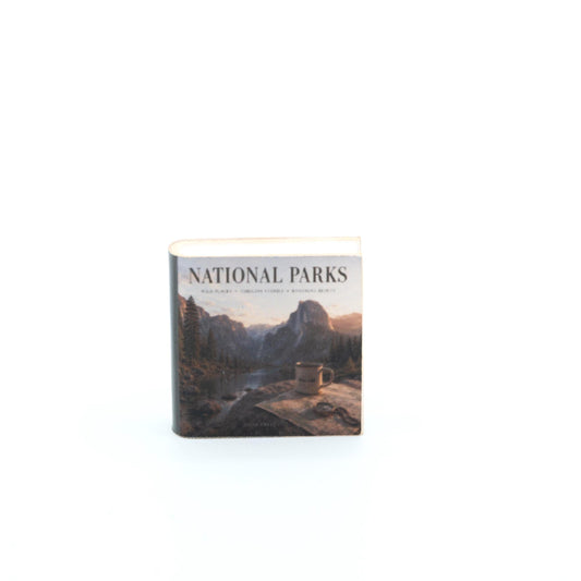 Miniature Coffee Table Book | 1:12 Scale | National Parks | Dollhouse Cabin Decor