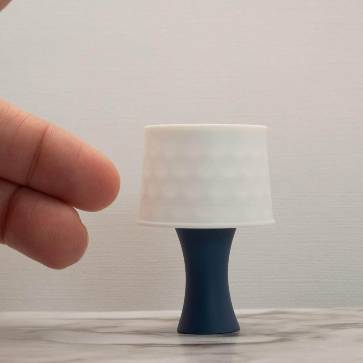 1:12 Scale Miniature Lamp | Working LED Light, Magnetic Toggle