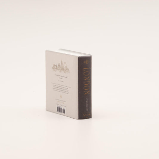 Miniature Coffee Table Book | 1:12 Scale | London | Dollhouse Library or Living Room Decor