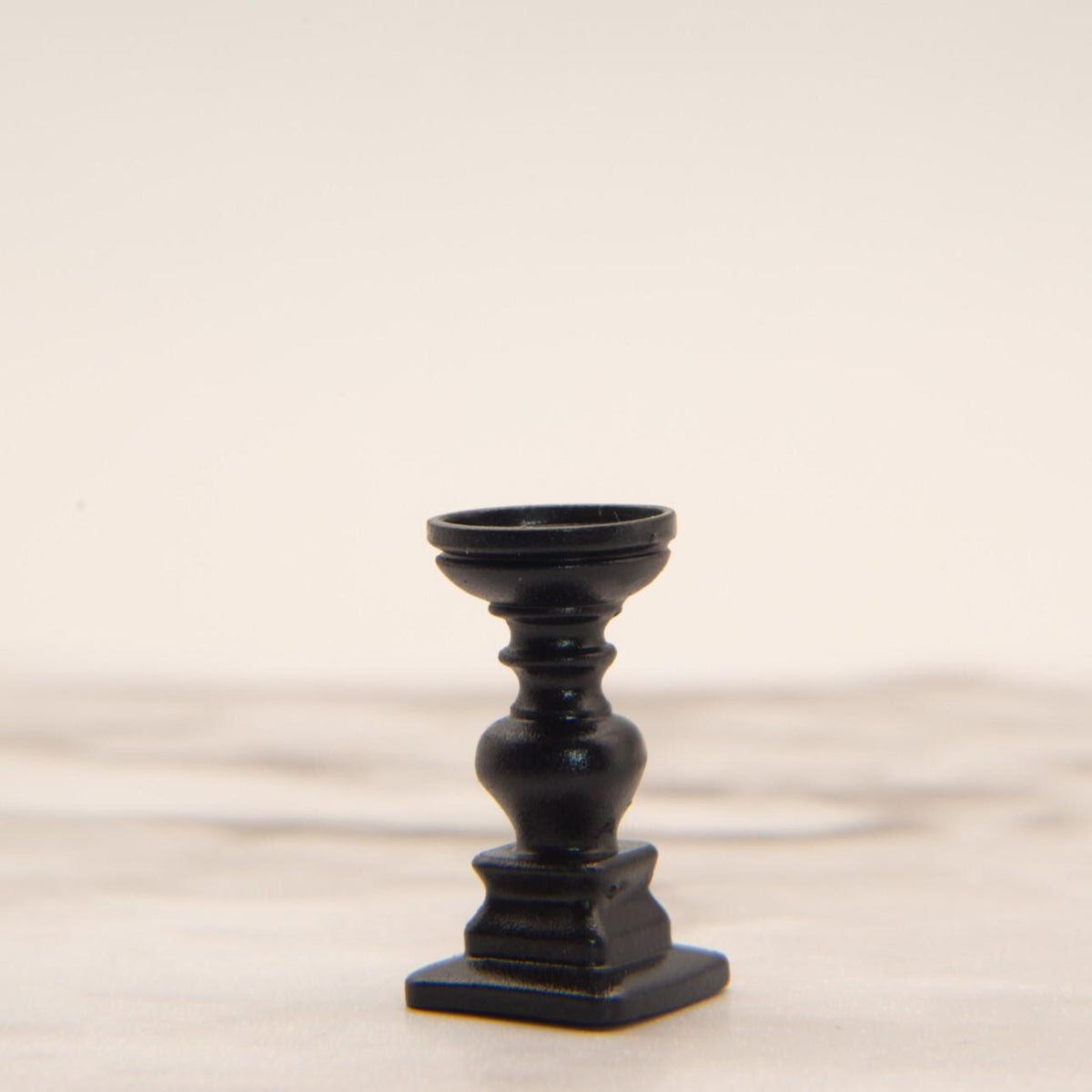 1:12 Scale Miniature Pillar Candlesticks | Modern Dollhouse Candle Holders | Set of 5 Designs