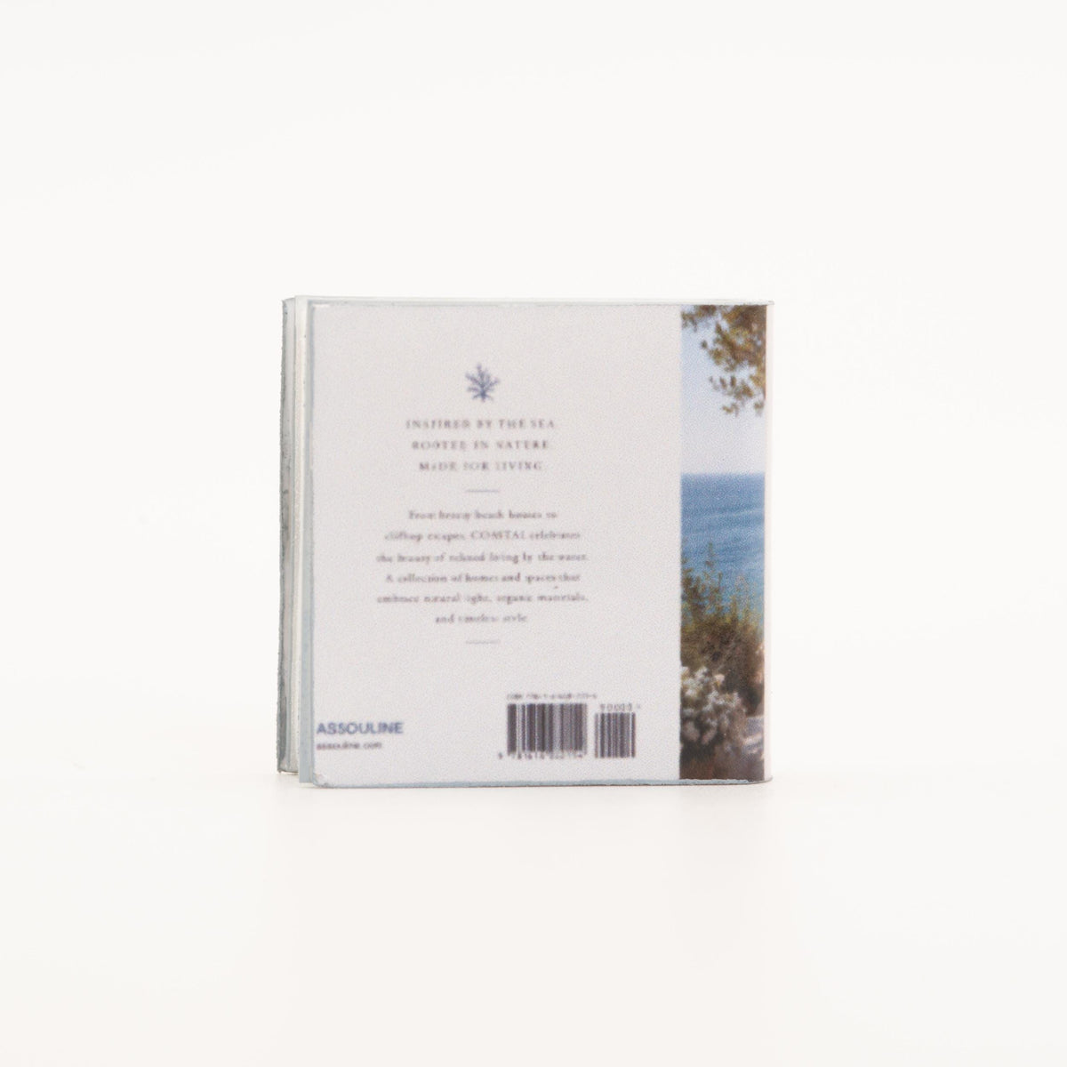 Miniature Coffee Table Book | 1:12 Scale | Coastal | Dollhouse Living Room Decor