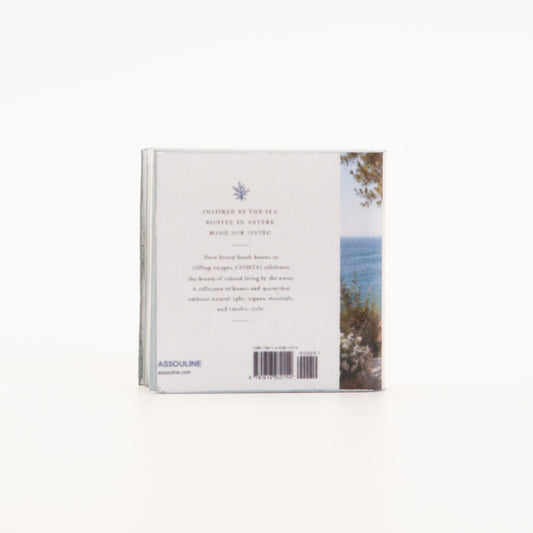 Miniature Coffee Table Book | 1:12 Scale | Coastal | Dollhouse Living Room Decor