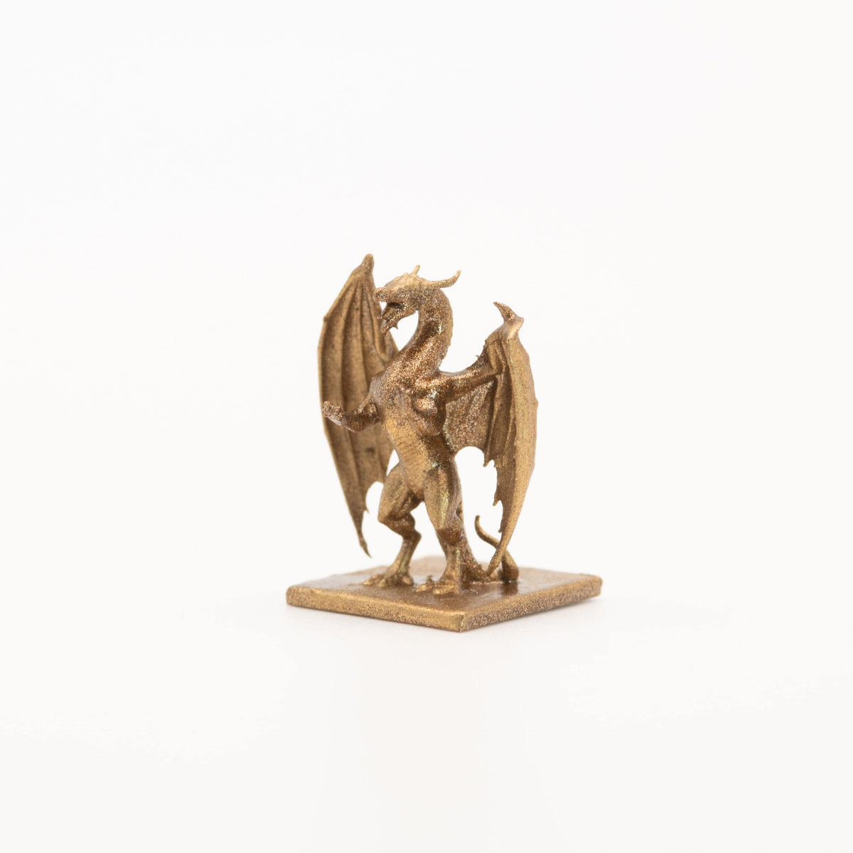 1:12 Scale Miniature Dragon Bookends | Dark Academia Dollhouse Decor | Fantasy Bookshelf Accessory