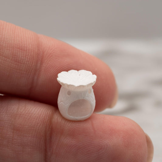 1:12 Scale Miniature Wax Warmer | Dollhouse Home Decor | Wax Melt Burner | Modern Dollhouse Accessory