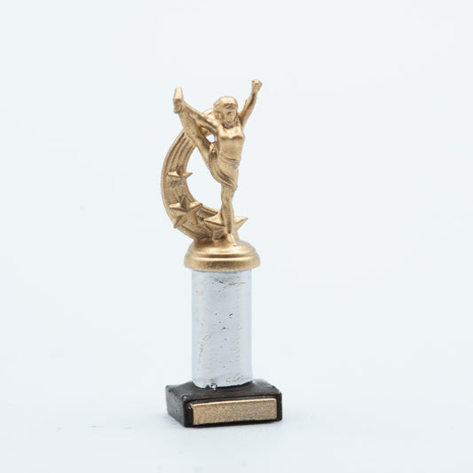 Miniature Cheer Trophy | 1:12 Scale | Dollhouse Sports Decor