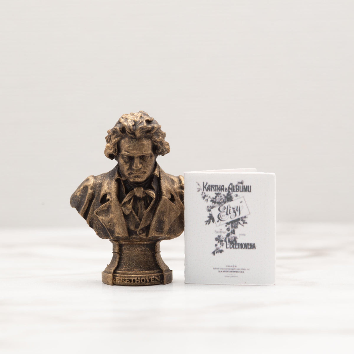 Miniature Sheet Music Booklets | 1:12 Scale | Beethoven Mozart Haydn Mendelssohn | Dollhouse Music Room