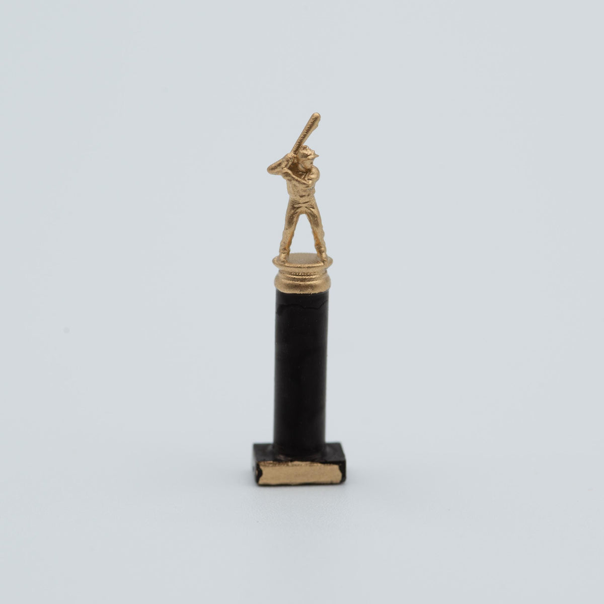 Miniature Baseball Trophy | 1:12 Scale | Dollhouse Sports Decor